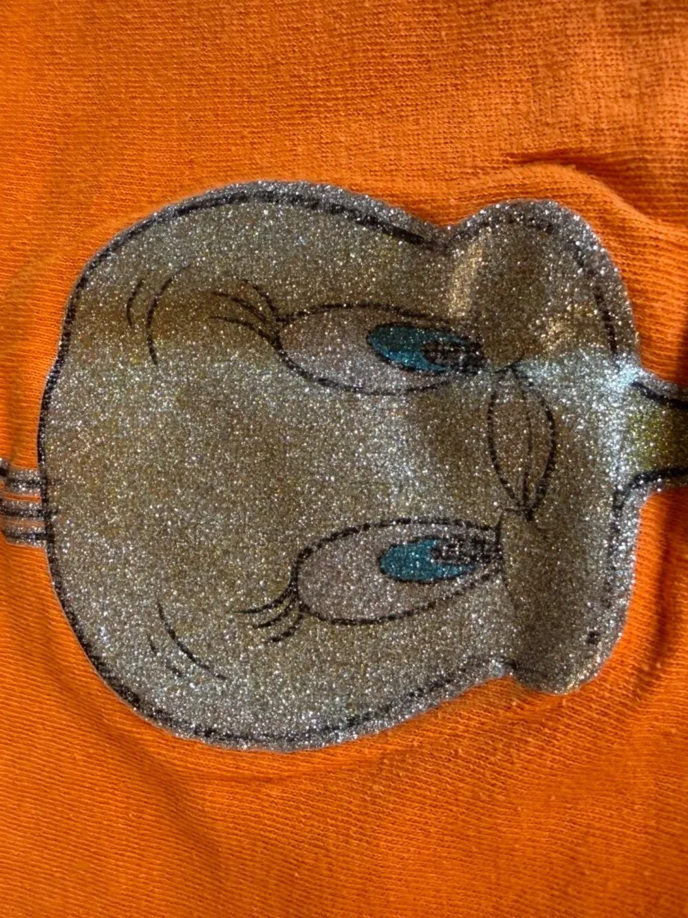 Vintage Single Stitch T Shirt Childs Small 6-8 Graphic Tee Tweety Bird Orange